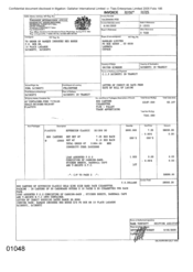 [Invoice from Gallaher International Limited by Mark Tompsett]