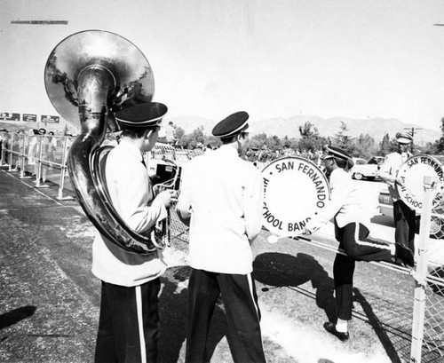 San Fernando High School marching band