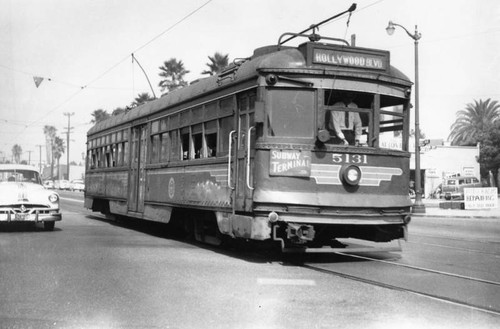 Sunset Boulevard streetcar