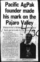 Pacific AgPak founder made his mark on the Pajaro Valley
