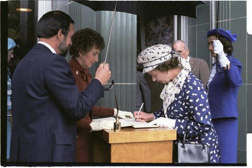 Queen Elizabeth and Prince Philip's visit to Scripps Institution of Oceanography