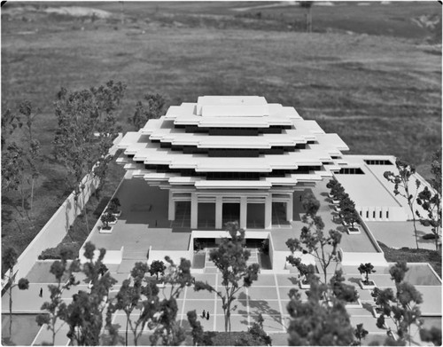 Geisel Library model