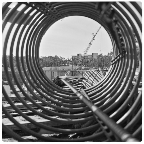 Basic Science Building under construction