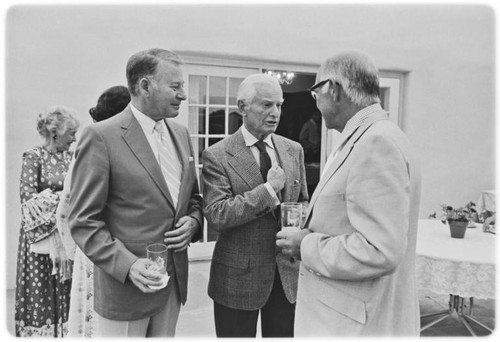 Chancellor's reception at University House