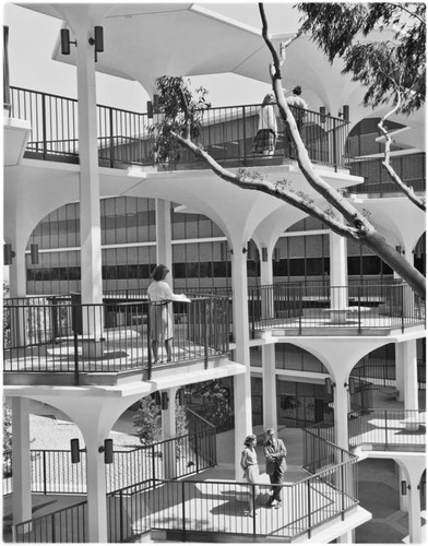 Breezeway between Mayer Hall and Bonner Hall