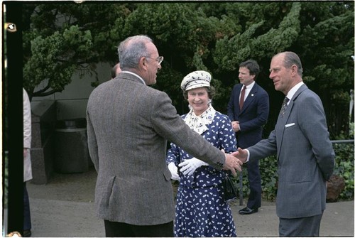 Queen Elizabeth and Prince Philip's visit to Scripps Institution of Oceanography