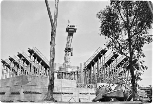 Geisel Library under construction