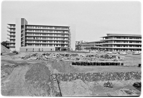 Revelle Plaza under construction