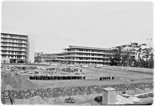 Revelle Plaza under construction