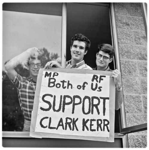 Galbraith inauguration - Student reception for U.C. President Kerr and Chancellor Galbraith at Revelle Residence Halls