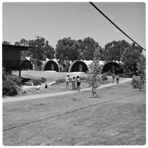 Camp Matthews quonset huts