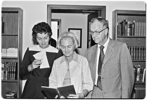 Friends of the UCSD Library publication event in the Mandeville Special Collections Library