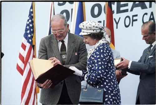 Queen Elizabeth and Prince Philip's visit to Scripps Institution of Oceanography