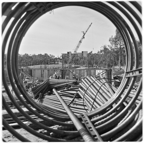 Basic Science Building under construction