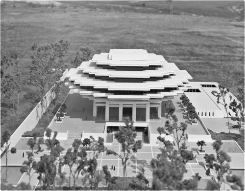 Geisel Library model