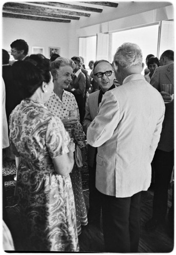 Chancellor's reception at University House