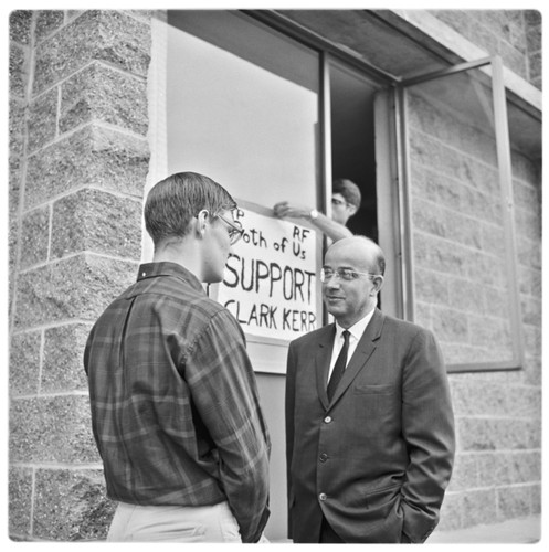 Galbraith inauguration - Student reception for U.C. President Kerr and Chancellor Galbraith at Revelle Residence Halls