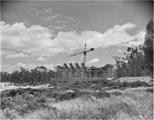 Geisel Library under construction