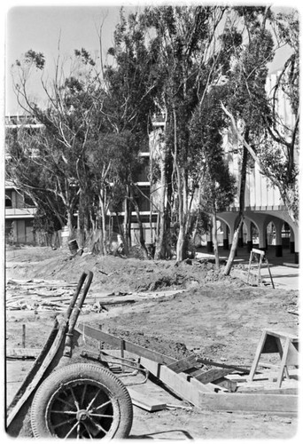 Revelle Plaza under construction