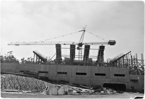 Geisel Library under construction