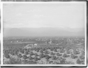 General view of Redlands, from Smiley Heights, ca.1900