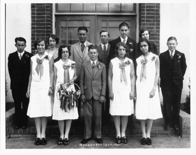 Stockton - Schools - Roosevelt: students, January 1931