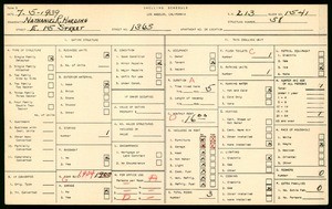 WPA household census for 1365 E 15TH ST, Los Angeles