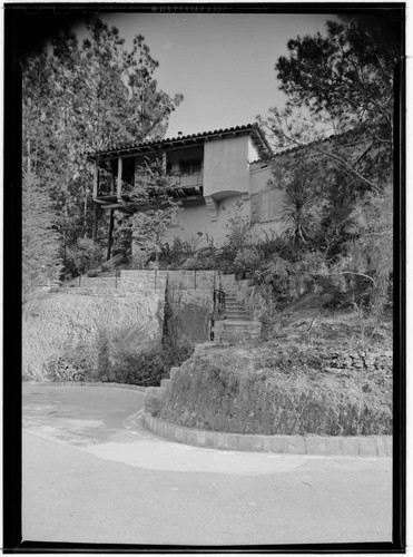 Blow, Frederic M., residence. Exterior