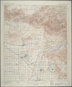 California. Anaheim quadrangle (15'), 1901 (1932)