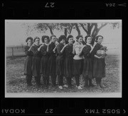 Mountain View Union High School Girls Basketball Team, 1908