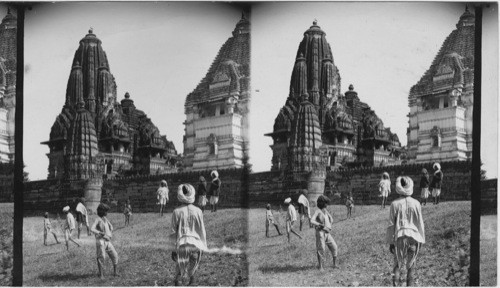 A Hindu Temple Benares (?) India