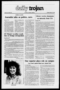 Daily Trojan, Vol. 90, No. 30, March 19, 1981