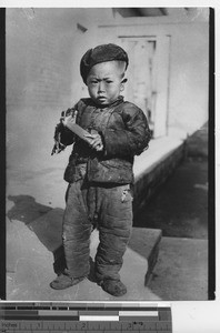 A dispensary patient at Fushun, China, 1938