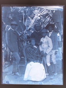 Governor Ramaniraka together with his family, Ihosy, Madagascar, ca.1893