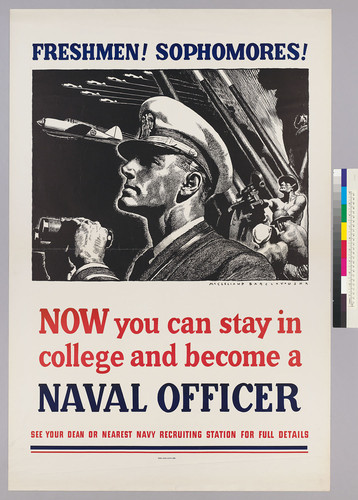 Freshman! Sophomores! Now you can stay in college and become a naval officer
