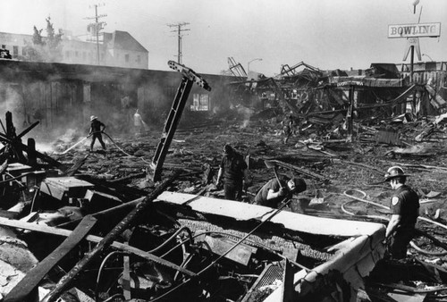 Explosion at Jackson Bowl, Glendale