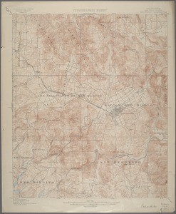 California. Escondido quadrangle (15'), 1901