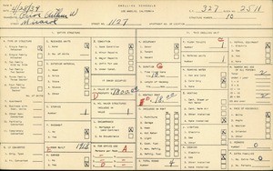 WPA household census for 1127 MIRASOL, Los Angeles