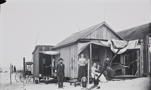 B.F. Conaway photograph of vacationers at Newport Beach