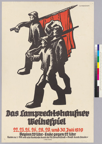 Das Lamprechtshausner Weihespiel. 30. Juli 1939