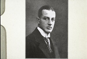 Eberhard Fuchs, born 30th June 1893, from Reutlingen, Wurttemberg, training to be a medical missionary, who fell 31st May 1915 in the Argonnes