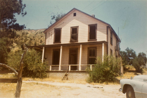 The Dr. Welwood Murray house which later became the Priest's House at the St. Boniface Indian/Industrial School in Banning, California