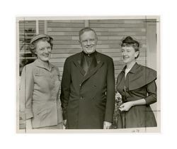 Mary Dockweiler at Sisters of Charity function, circa 1950s