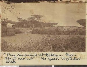 Officers compound, Dodoma, Tanzania, July-November 1917