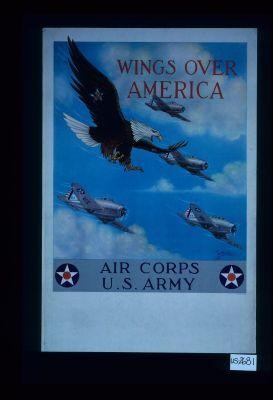 Wings over America. Air Corps, U.S. Army