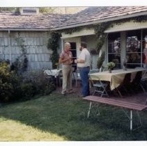 Sacramento Pioneers annual dinner. A barbecue at the home of Bob and Winifred Gaines
