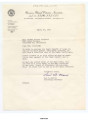 Letter from Don F. Morris to Vahdah Olcott-Bickford, 27 March 1961