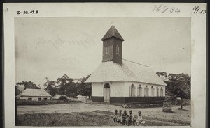 Chapel in at Begoro, mission station on the Gold Coast