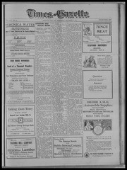 Times Gazette 1911-12-09