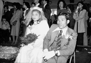 Taiwan Lutheran Church/TLC. C' hen Li-ping on her Wedding Day, Changhua 1980